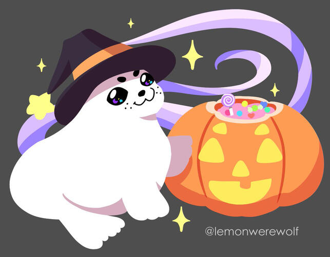 Halloween Seal Halloween Seal