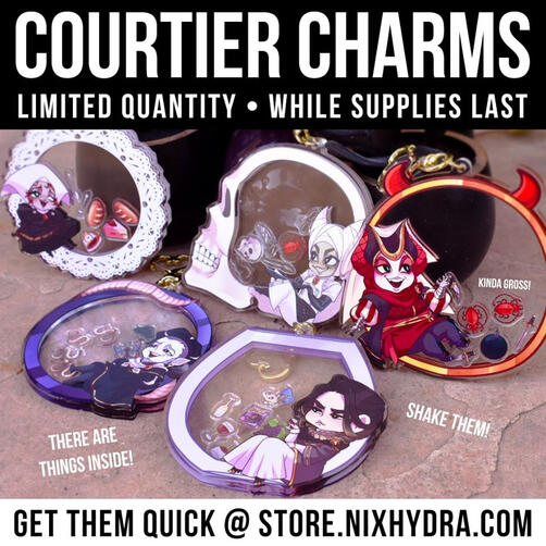 Arcana Courtier Charms Arcana Courtier Charms
