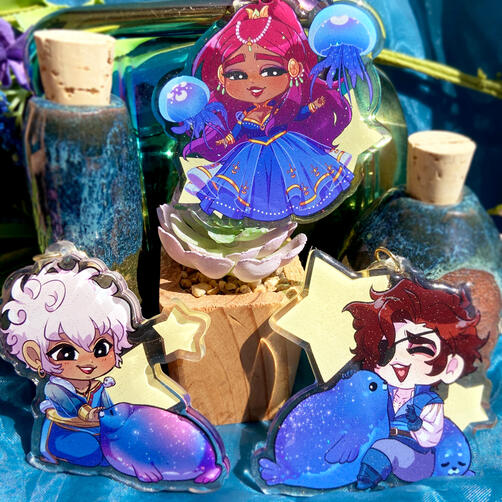 Arcana Sea Life of the Star Realm Charms 1